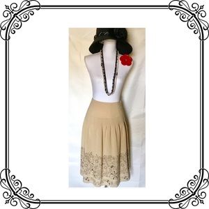 Midi Drop Waist Skirt  EUC